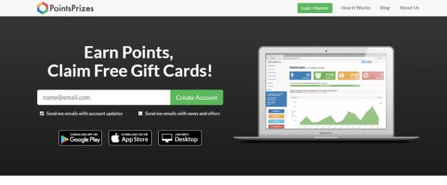PointsPrize App