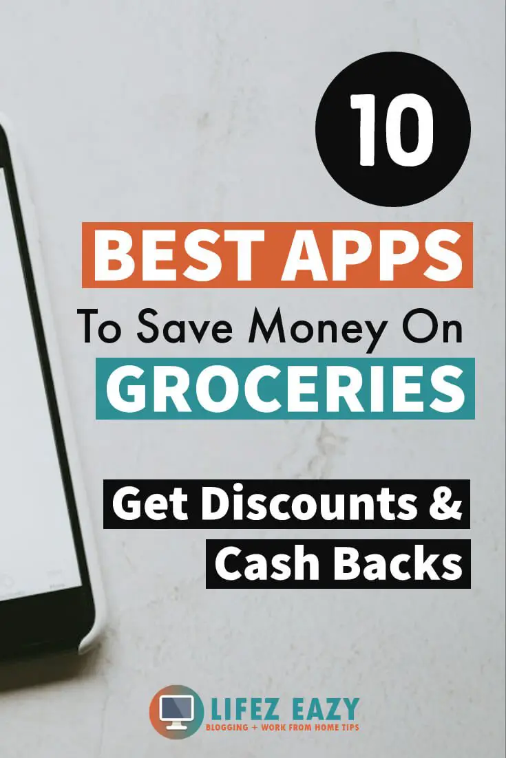 Best Apps to save money on Groceries pin