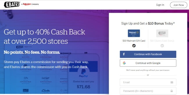 Ebates app