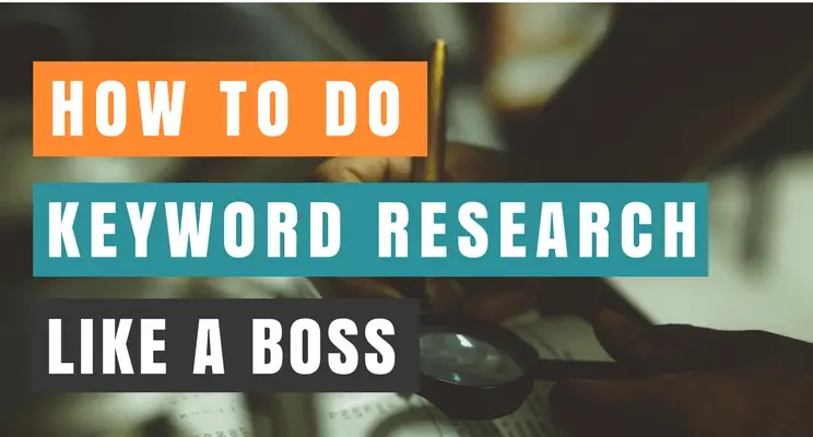How to do keyword research in SEO cover