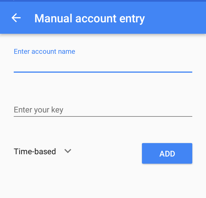 Google authenticator app login