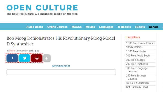 Open-culture-website