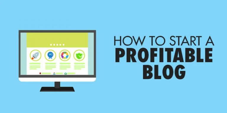 How to start a profitable blog