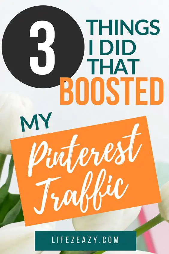 Pinterest pin on Pinterest traffic tips