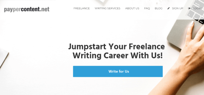 Paypercontent website