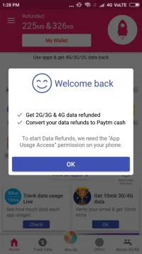 Information box regarding App Usage access