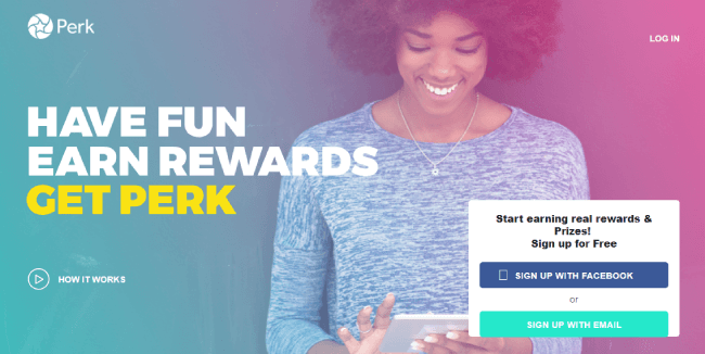 Perk website
