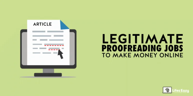 Legitimate Proofreading Jobs Online That Pays