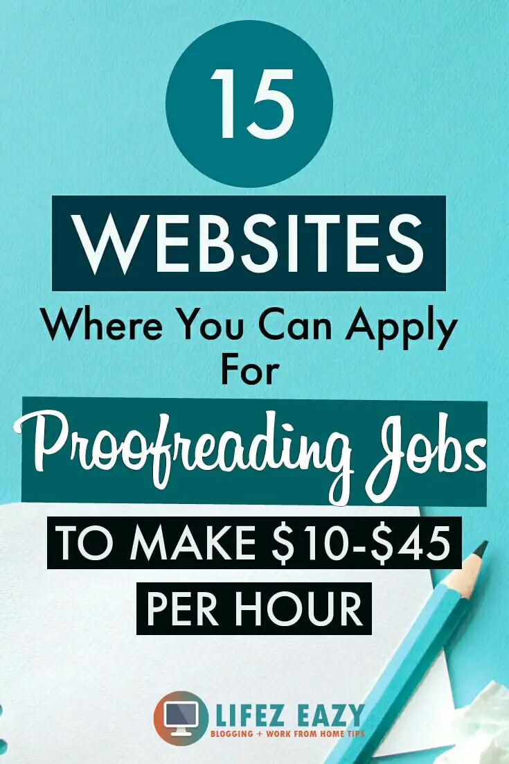 proofreading jobs websites