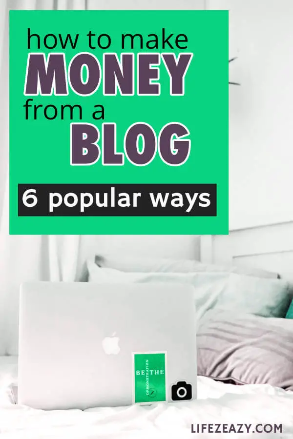 How to make money from a blog