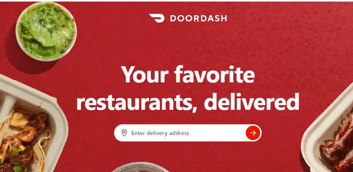 DoorDash Website