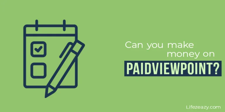 Can you make money on PaidViewPoint