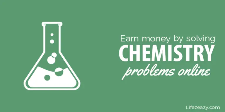 Earn Money by Solving Chemistry Problems Cover