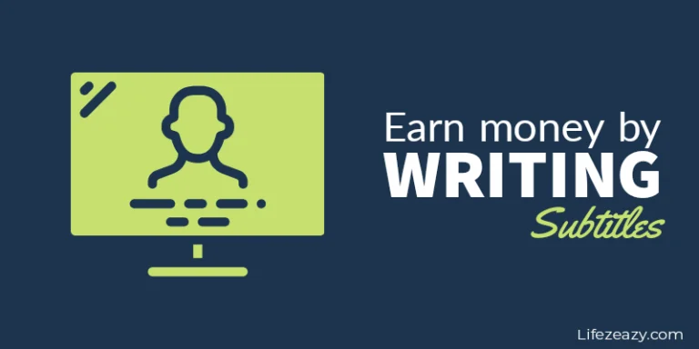 Earn Money By Writing Subtitles post cover