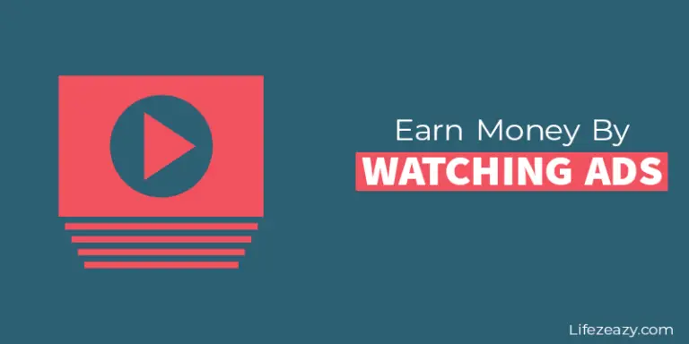 Earn money by watching ads blog post cover