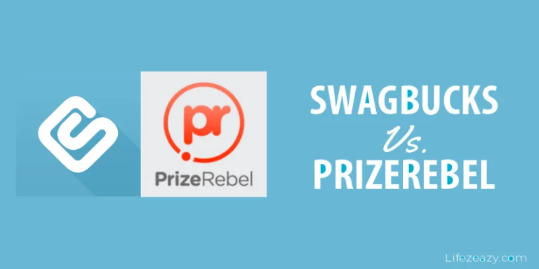 Swagbucks vs PrizeRebel blog post cover