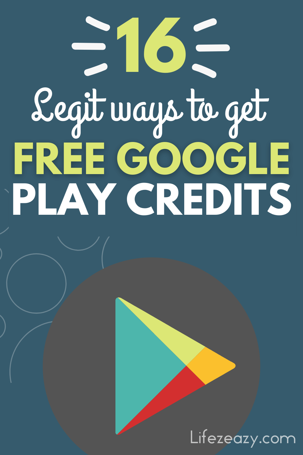 Free Google Play credits
