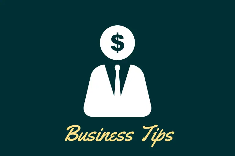 Business tips cover