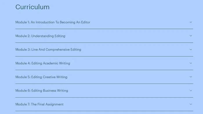 Knowadays becoming an editor curriculum