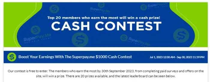 SuperPay Me contest banner